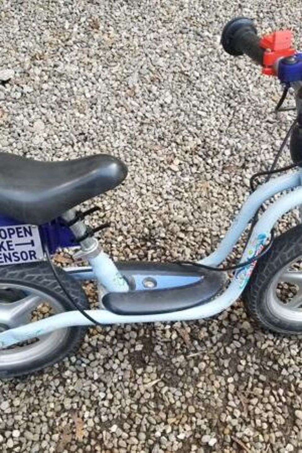 Kinderlaufrad mit OpenBikeSensor Ein kleines Kinderlaufrad mit OpenBikeSensor