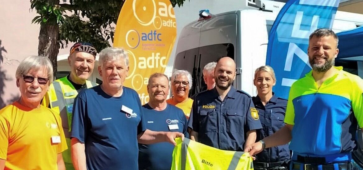 Team VPI und ADFC Donau-Ries Sicherheitstag