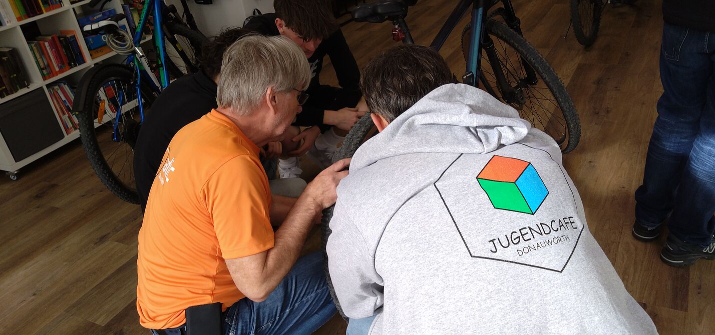 Rad-Check im Jugendcafe